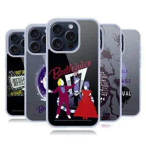 OFFICIAL BEETLEJUICE GRAPHICS GEL CASE FOR APPLE iPHONE PHONES - Picture 1 of 11