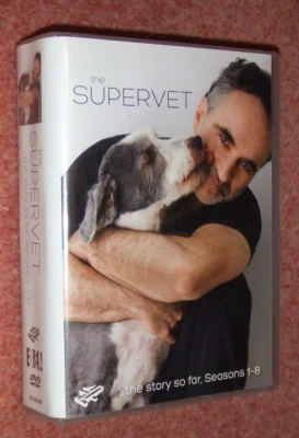 The Supervet, The story so far... Channel 4 TV Series 1-8 DVD  Noel Fitzpatrick - Image 1 of 3