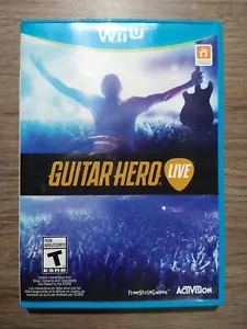 Guitar Hero Live (Nintendo Wii U, 2015) Game only - Picture 1 of 3