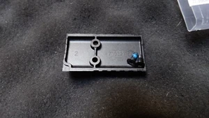 Glock MOS Cover Black Plate 01 w/ (2) Torx Screws - Picture 1 of 2