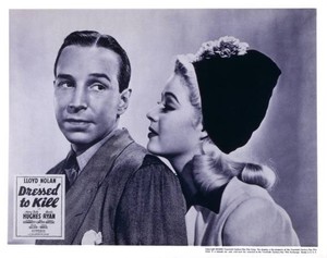 Dressed To Kill Lobby Card Lloyd Nolan Mary Beth Hughes 1941 Old Photo