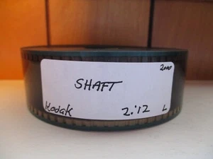 SHAFT ORIGINAL 2000 35MM MOVIE TRLR SAMUEL L. JACKSON VG-EX - Picture 1 of 14