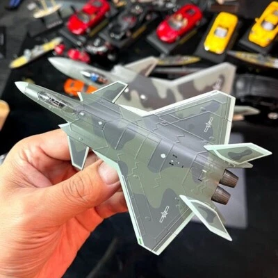1:144 Chinese Air Force J-20 Fighter Aircraft Model Diecast Military Collection - Image 1 of 4