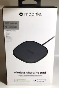 Mophie 10W Fast Qi Wireless Charging Pad for Apple iPhone Samsung Galaxy Google - Picture 1 of 14