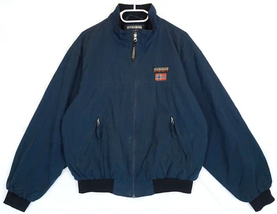 Chaqueta Bomber Napapijri Azul Marino Cordura Para Hombre S Foto 1 de 4