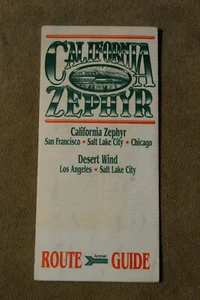 California Zephyr Route Guide - July, 1994 - Picture 1 of 2