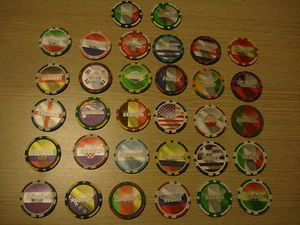CHIPS CHIPS CHIPS CHIPS BRAZIL COLLECTOR FAMILY GALAXY BRAZIL 2014 GOLD OF YOUR CHOICE - Picture 1 of 1