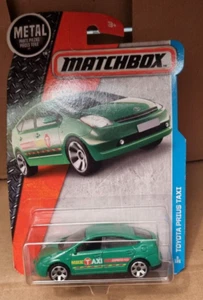 MATCHBOX TOYOTA PRIUS TAXI New on Long Card - Picture 1 of 2