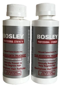 2X Hair Regrowth Treatment Extra Strength By Bosley Men 2 X 2 Oz READ DETAILS - Picture 1 of 3