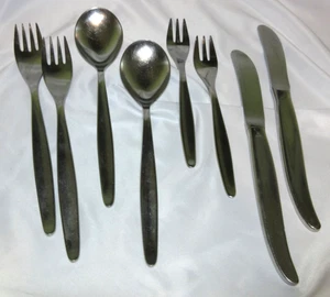 WMF Cromargan Laurel 2 Placesettings Stainless Forks Spoons Knives Germany EUC - Picture 1 of 8