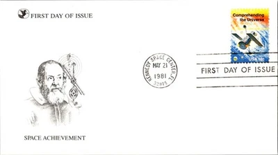 USPS Scott 1919 FDC Space Achievement Readers Digest c1981 - Image 1 of 4