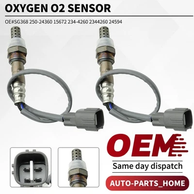 2X Oxygen Sensor Upstream and Downstream O2 Sensor Replacement for Toyota Camry - Image 1 of 4