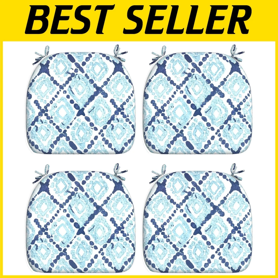 Almohadillas de asiento de exterior repelentes al agua, cojines para muebles de jardín Foto 1 de 4