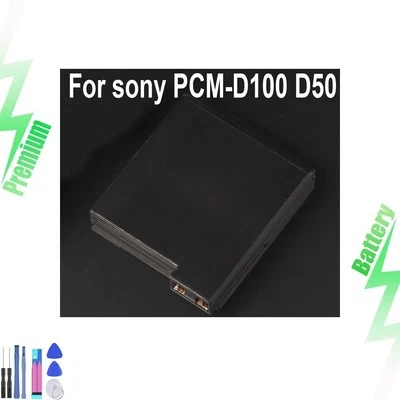 Estojo de bateria recarregável USBC atualizado para SONY PCM-D100 PCM-D50 PCM-D1 - Imagem 1 de 2
