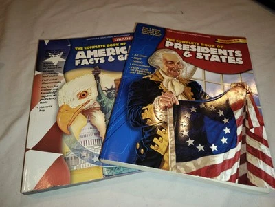 The Complete Book of Presidents and States & American Facts Game Grades 3-5,4-6  - Image 1 of 4
