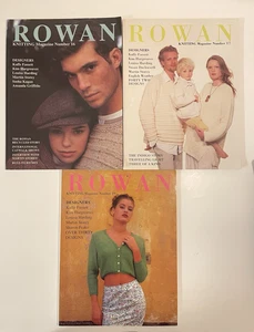 Rowan Knitting & Crochet Magazine No 16, 17, 19 (Lot of 3) - Picture 1 of 4