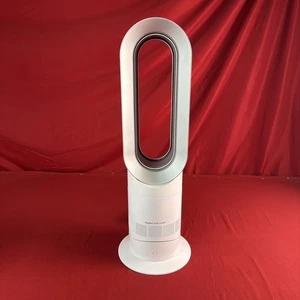 Dyson (AM09) Hot+Cool Jet Focus Fan Heater - White/Silver - No Remote - Picture 1 of 8