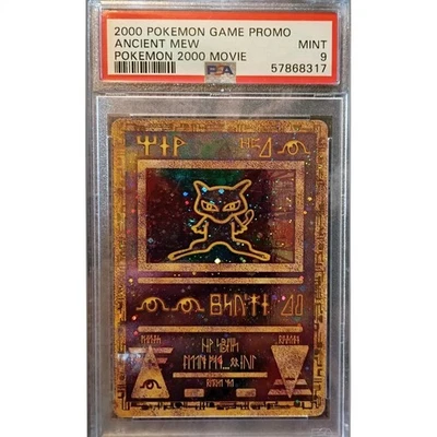 2000 Pokemon Game Promo ☆ Ancient Mew ☆ Pokemon 2000 Movie Graded PSA 9 - Image 1 of 4