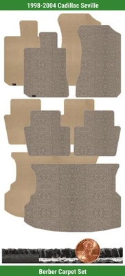 Juego de alfombrillas bereber personalizadas para Cadillac Seville 1998-2004 (5 piezas) #3S7 Foto 1 de 4