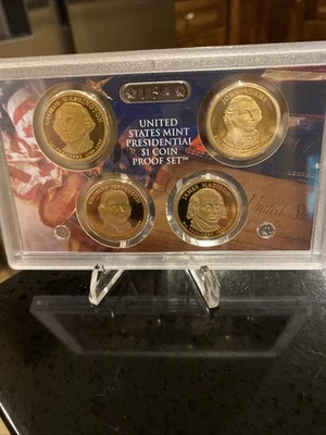 2007 United States Mint Presidential $1 Coin Proof Set Box COA - Image 1 of 4