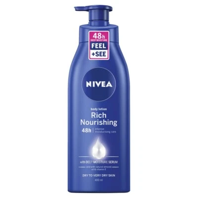 Nivea Rich Nourishing Body Lotion 400mL Dry to Very Dry Skin - image 1 of 2