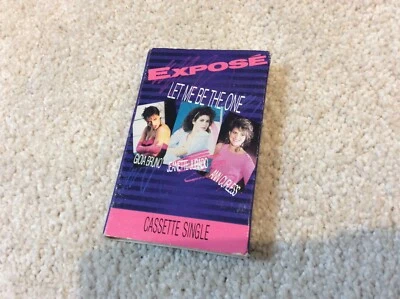 Let Me Be The One by Expose (Cassette Tape Single, 1987, Arista) - Imagem 1 de 4