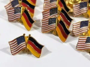 Deutsch Amerikanische Freundschaft, lackiertes Metallabzeichen, sie erhalten ein - Bild 1 von 5