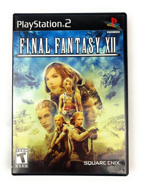 Final Fantasy XII FF 12 BL Sony Playstation 2 PS2 Game COMPLETE CIB Tested