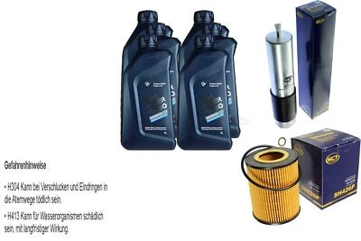 Inspektionspaket für BMW 6L 5W-30 Twin Power Turbo + SCT Filterpaket 10980788 - Bild 1 von 4