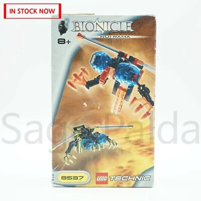 Новая запечатанная, но ПОВРЕЖДЕННАЯ коробка LEGO Technic 8537 BIONICLE NUI-RAMA 2003 - Изображение 1 из 4