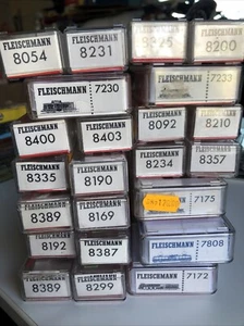 Lot Of 23 Fleischmann Train Case Only CASES ONLY CASES ONLY!!!! - Picture 1 of 8