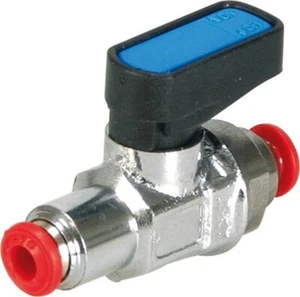 2/2-Wege-Muffen-Kugelhahn Micro 2 KHM-2-SQ4-SQ4-MSCR-PTFE-KU-BL-6560 - Bild 1 von 1