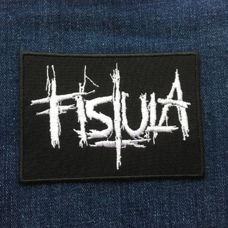 FISTULA embroidered patch Iron Monkey Eyehategod Grief Noothgrush Acid Bath Thou - Image 1 of 1