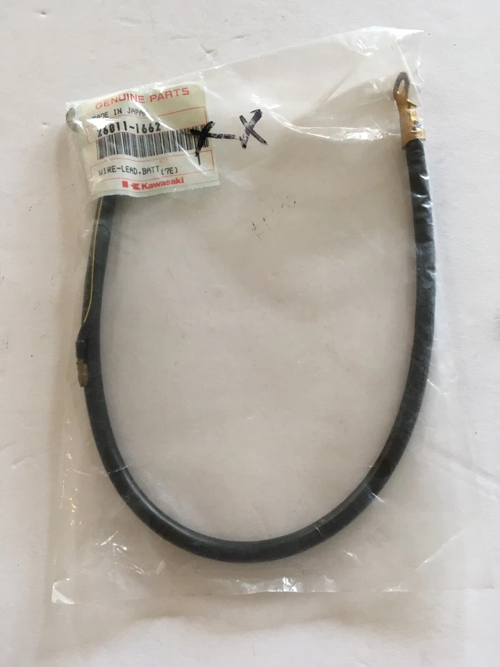 KAWASAKI BATTERY LEAD WIRE (-) VULCAN 1500 VN1500 1997-1999 26011-1662 - Image 1 of 1