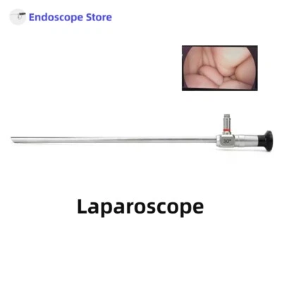 HD Medical Surgical Φ5mm Φ10mm  300mm 330mm 0° 30° Rigid Endoscope Optics - Image 1 of 4