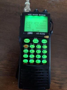 AOR AR8200 MK3 Szeroki zakres Ręczny odbiornik radiowy Skaner Czarny - Zdjęcie 1 z 13