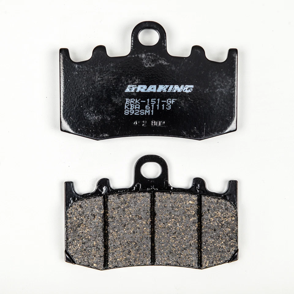 BRAKING 2001-2005 R1150RT BMW BRAKE PAD SET SEMI-METALLIC 892SM1 Foto 1 de 1