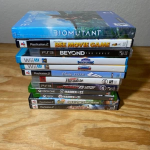 Mixed Video Game PS3 PS2 XBOX ONE WII U PC Lot of 12 - Picture 1 of 9