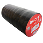 10 Rollen PVC Isolierband schwarz 0,13mm x 12mm x 10m insulation tape EN 60454
