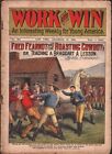 Dime Novel: Work And Win #358: Fred Fearnot And The Boasting Cowboy; Or, Teachin