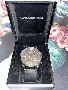 Emporio Armani Sportivo AR2461 Black Wristwatch for Men - Picture 1 of 6