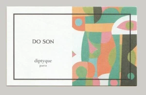 Werbekarte - Advertising Card - Do Son de Diptyque - Bild 1 von 1