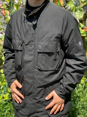 Belstaff Motorcycle Rider Weatherproof Shinny Biker Coat Light Jacket Size XL - Image 1 of 4