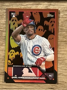 2023 Topps Update Christopher Morel Halloween GHOSTS SP PARALLEL #US41 - Picture 1 of 2