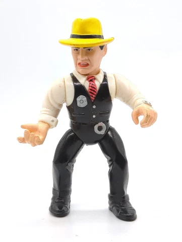 1990 Disney Dick Tracy Coppers & Gangsters Dick Tracy 5" Figure Playmates #3 Cover