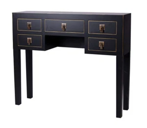 Console Table Side Table Chinoiserie Side Table Jewelry Chest Nightstand - Picture 1 of 6