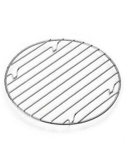 25 CM CHROME NON-STICK ROUND COOLING RACK CAKE COOKIE PASTRY  MUFFIN BAKE WARE.
