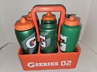 Gatorade Squeeze Flaschenhalter 6 Tragetasche orange G Serie 02 mit Flaschen