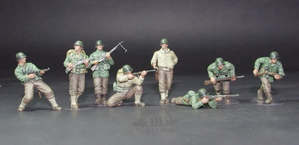 Tamiya Military Miniatures US Infantry West European Theater 1 35