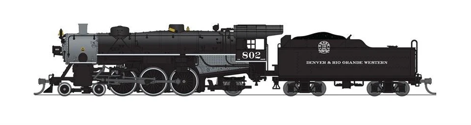 Broadway Limited 8004 N DRGW Light Pacific 4-6-2 Steam Locomotive Sound/DCC #805 - Image 1 of 1